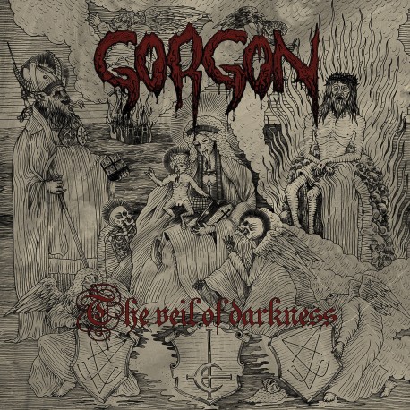 GORGON "The Veil Of Darkness" CD