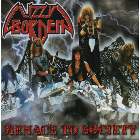 LIZZY BORDEN "Menace To Society" CD