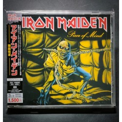 IRON MAIDEN "Piece of Mind" CD JAPAN 2006