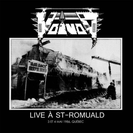 VOÏVOD "Live à St-Romuald" 2xLP