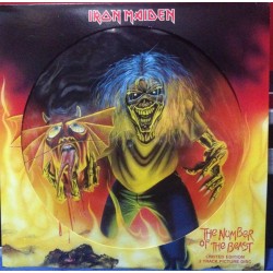 IRON MAIDEN "The Number of The Beast" Picture Disc EP