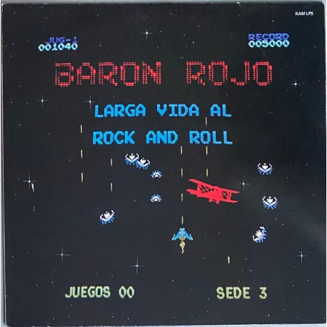 BARON ROJO "Larga Vida Al Rock And Roll" LP