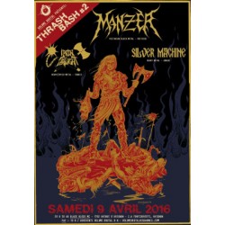 THRASH BASH 2 A3 Poster