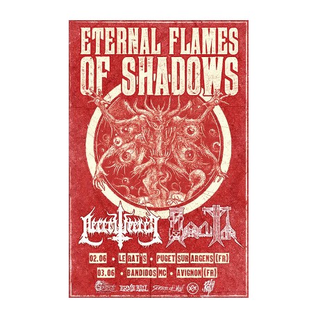 ETERNAL FLAMES OF SHADOWS A3 Poster